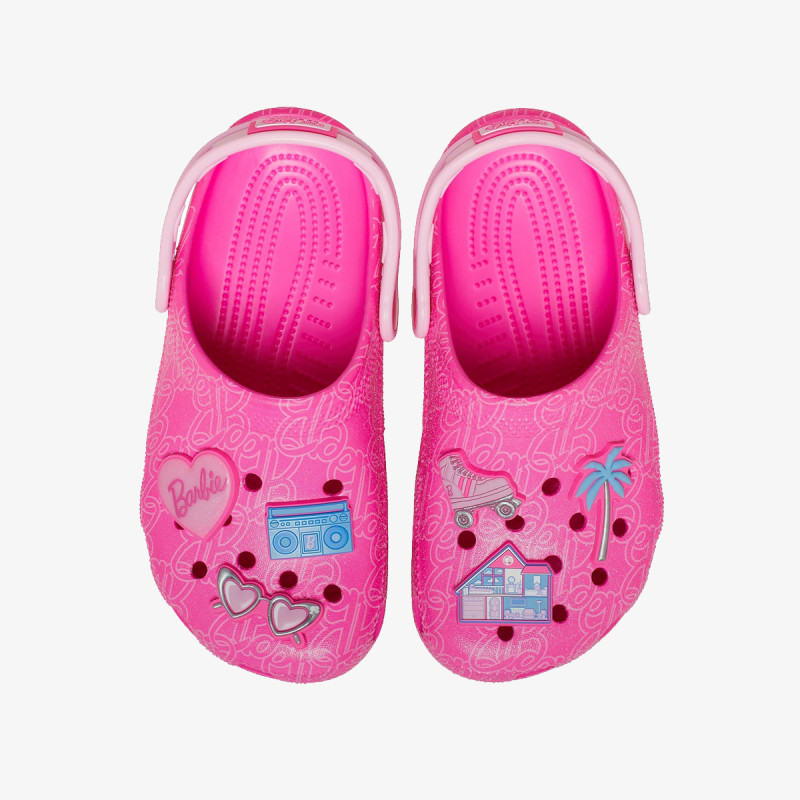 Crocs Mattel Pink Barbie Cls Clg T 