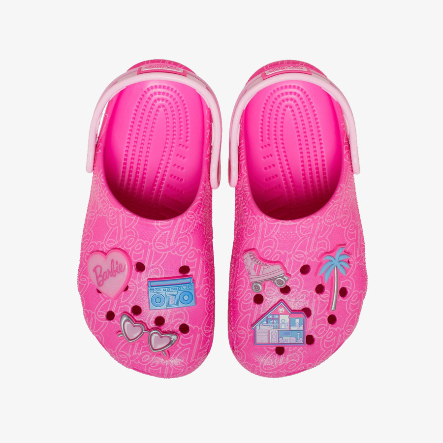 Crocs Mattel Pink Barbie Cls Clg T 