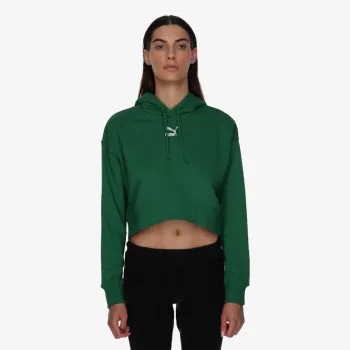 PUMA CLASSICS CROPPED HOODIE 