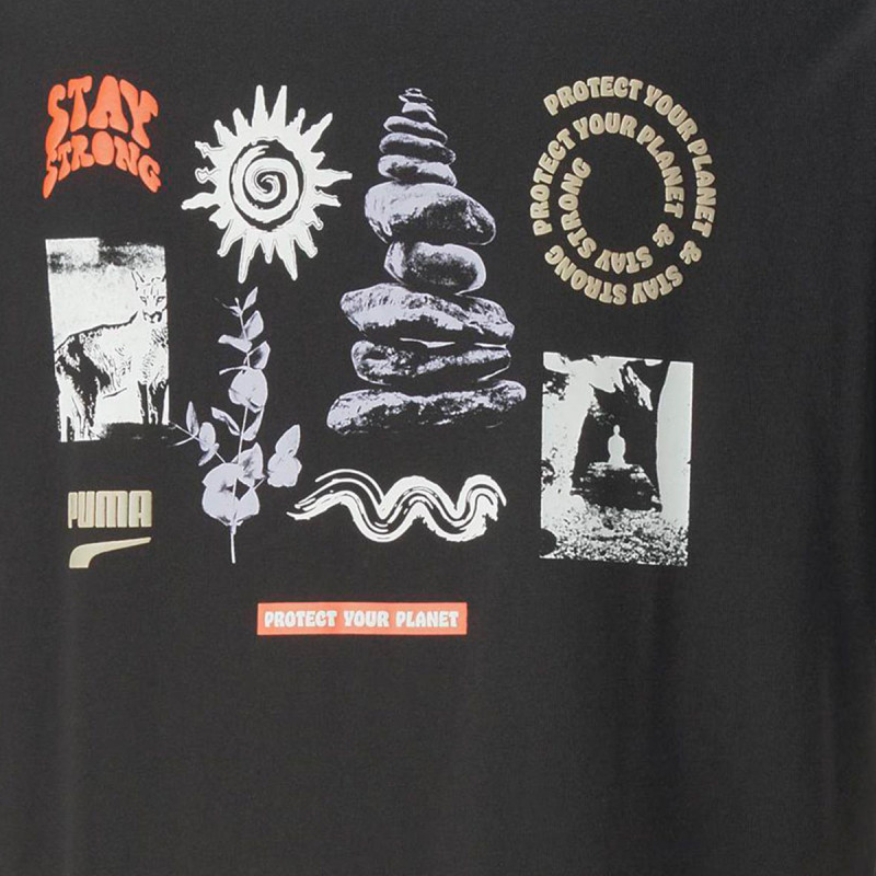 Puma DOWNTOWN GRAPHIC TEE 