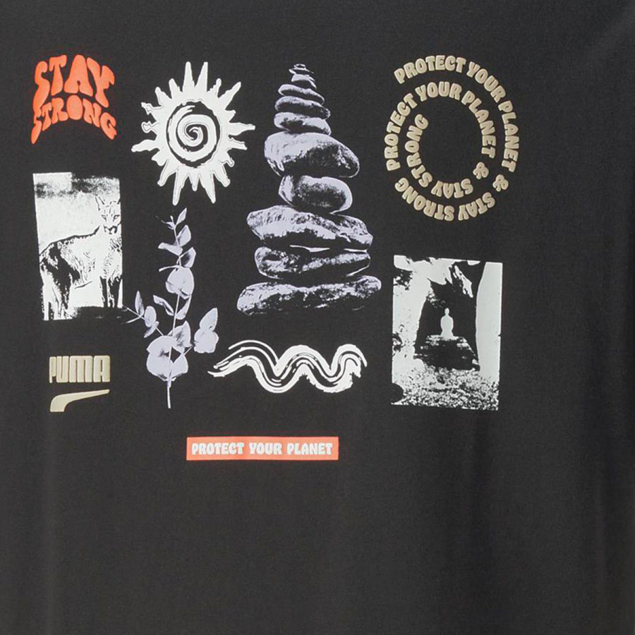 Puma DOWNTOWN GRAPHIC TEE 