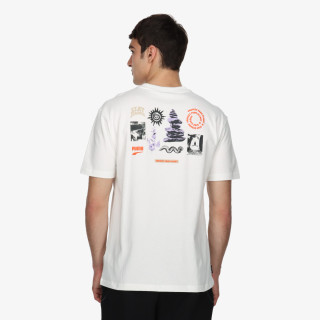 Puma DOWNTOWN GRAPHIC TEE 