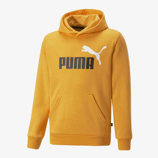Puma ESS+ 2 COL BIG LOGO HOODIE FL B TANGERIN 