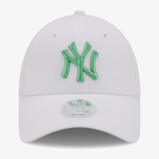 NEW ERA NEW ERA 940W MLB WMNS LEAGUE ESSENTIAL 9FORTY NEYY 