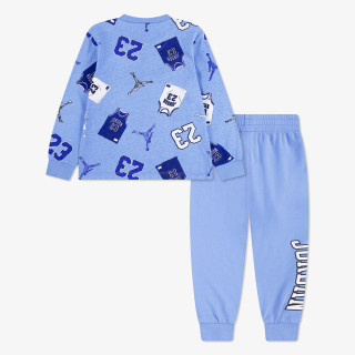 JORDAN JDN MJ 23 JERSEY LS PANT  SET 