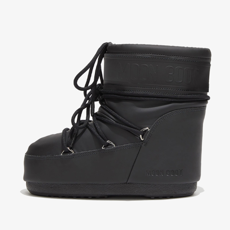 Moon Boot MB ICON LOW RUBBER BLACK 