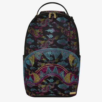 SPRAYGROUND EMBROIDERED DRAGONS BACKPACK 