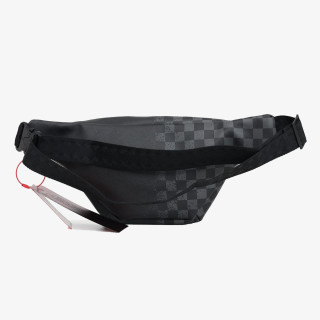 SPRAYGROUND HALF SPRITZ BLACK/GREY CHECK SAVVY CROSS 