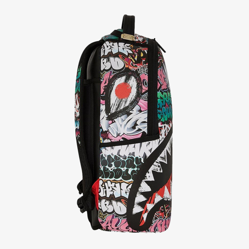 SPRAYGROUND SPLIT CYBERSHARK DLXSV BACKPACK 