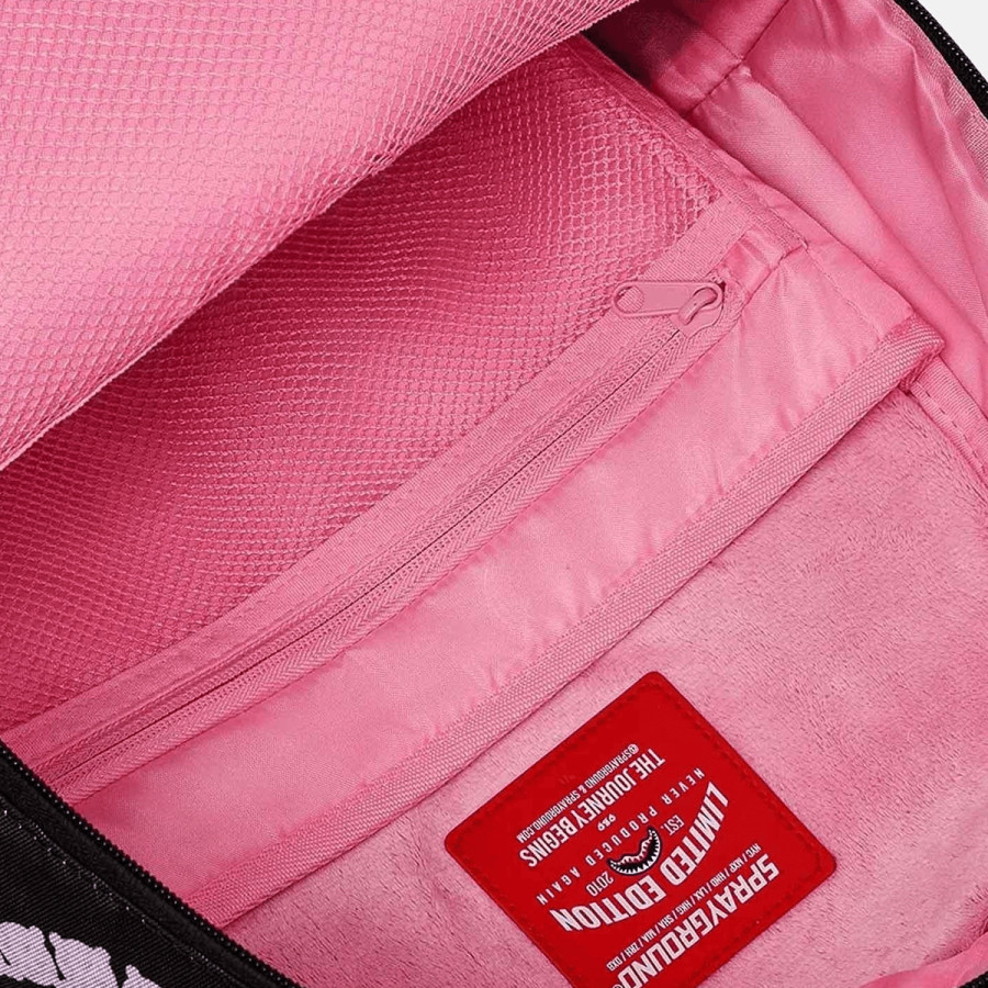 SPRAYGROUND PINK PANTHER DIAMOND SHARK DLXR BACKPACK 