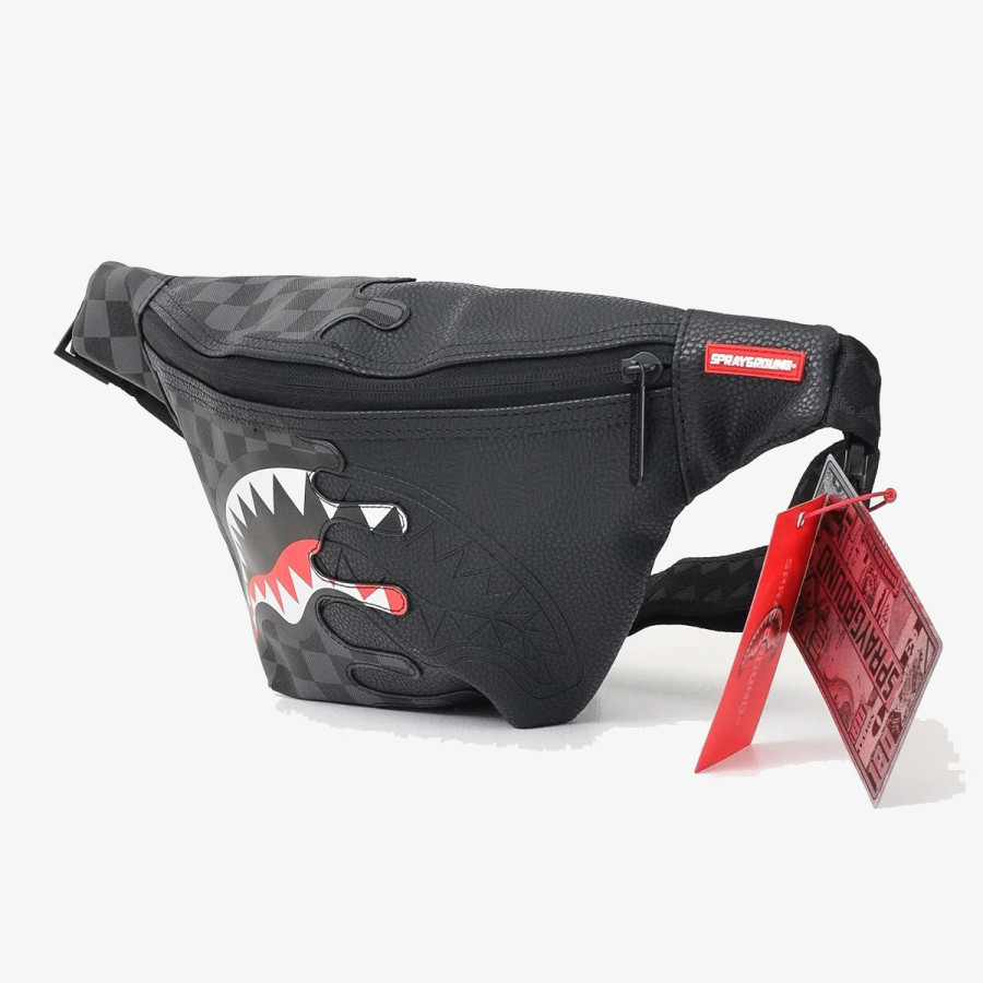 SPRAYGROUND UNFINISHED SHARK CROSSBODY 