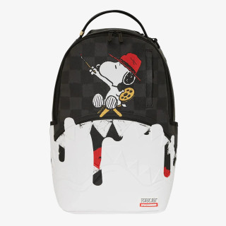 SPRAYGROUND SNOOPY PAINTING SHARK DLXSV BACKPACK 