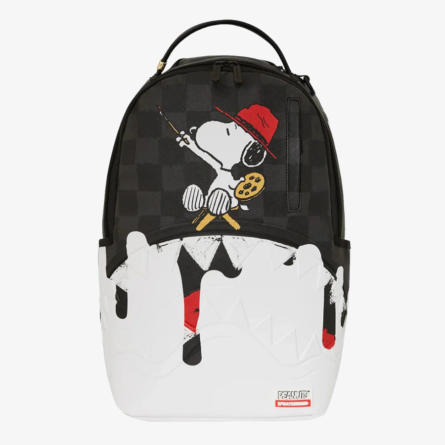 SPRAYGROUND SNOOPY PAINTING SHARK DLXSV BACKPACK 