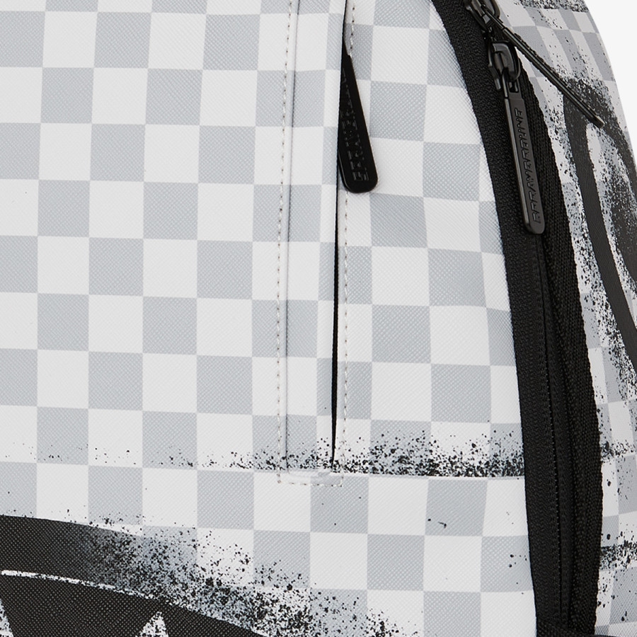 SPRAYGROUND RED STENCIL SHARK BACKPACK 