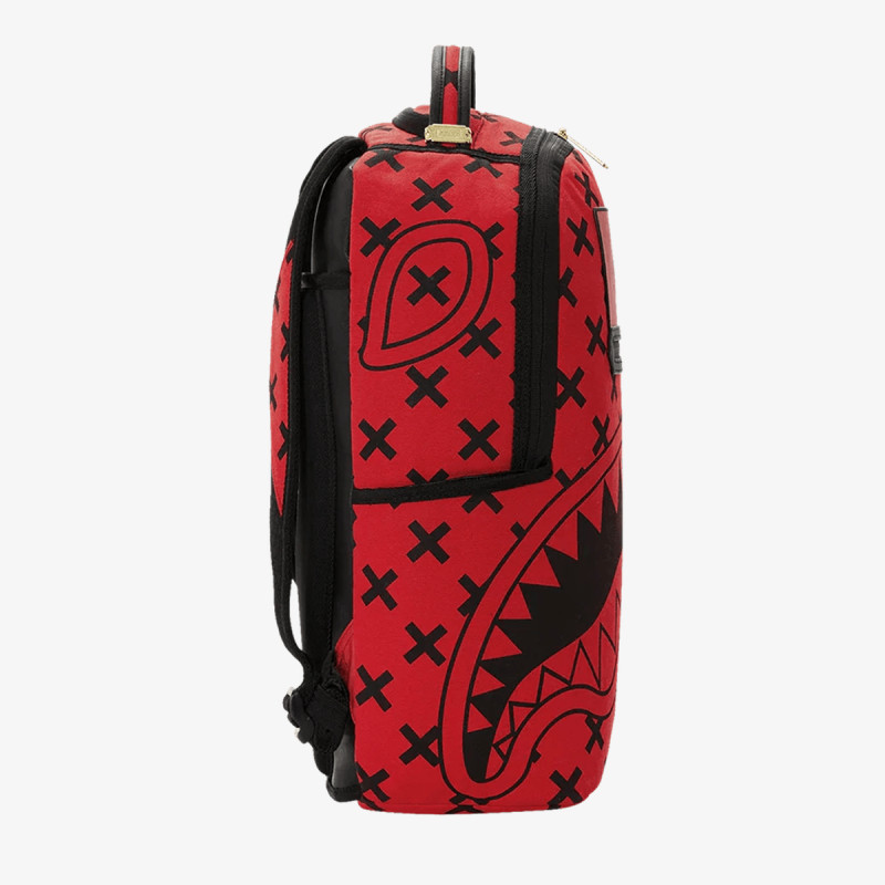 SPRAYGROUND REVERSE HALF SPLIT BACKPACK 