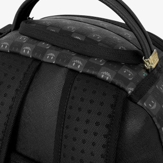 SPRAYGROUND SHARKS IN PARIS WTF BUBBLY BLACK CHECK B 