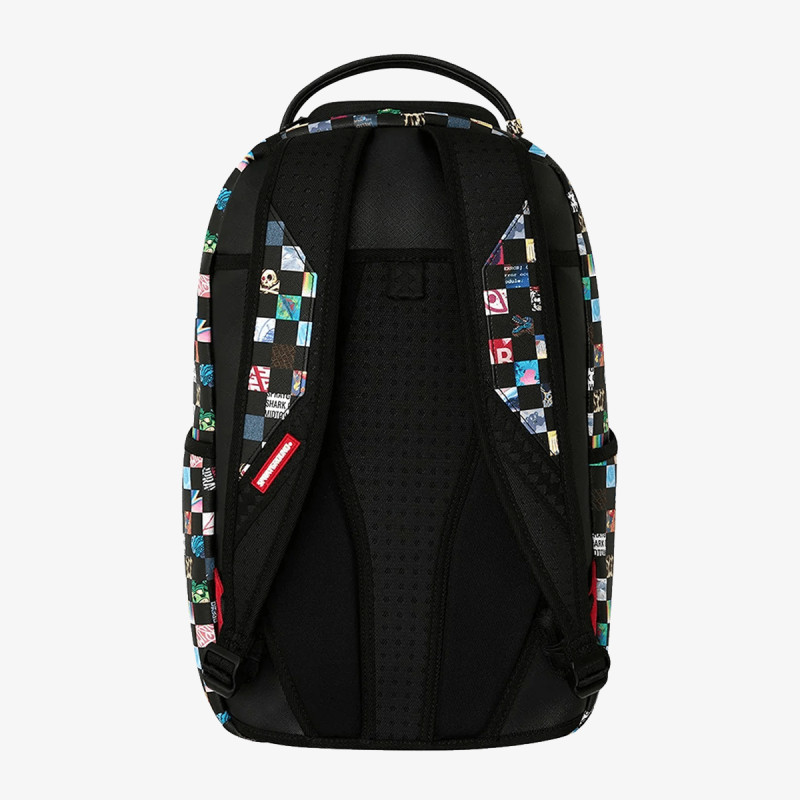 SPRAYGROUND CRAZY CHECK BACKPACK 