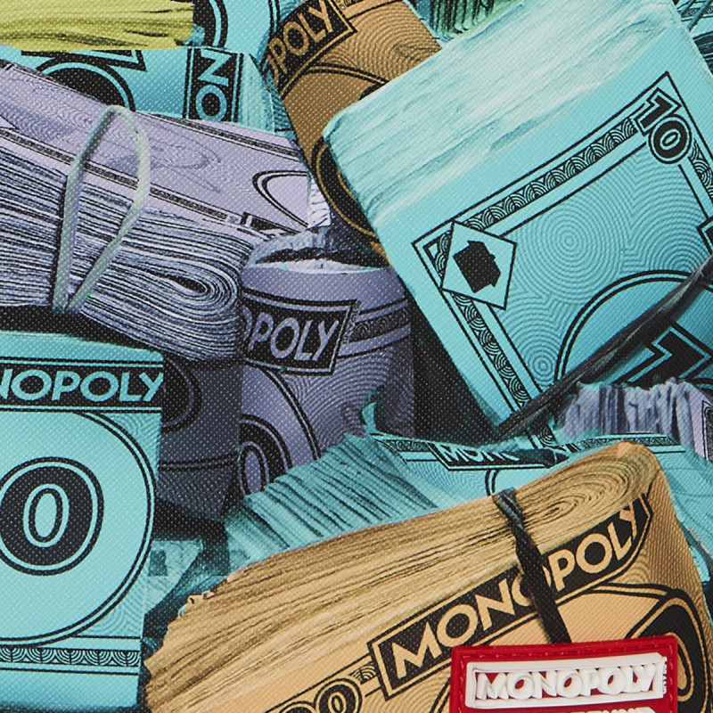 SPRAYGROUND MONOPOLY MONEY STACKS BACKPACK 