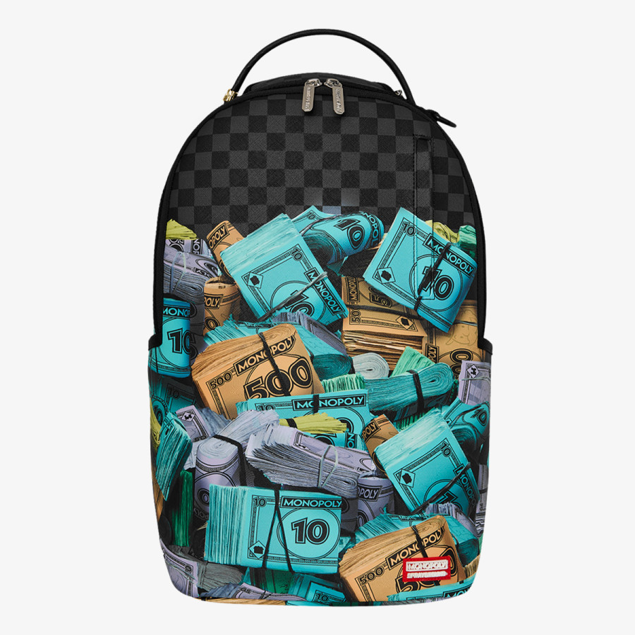 SPRAYGROUND MONOPOLY MONEY STACKS BACKPACK 
