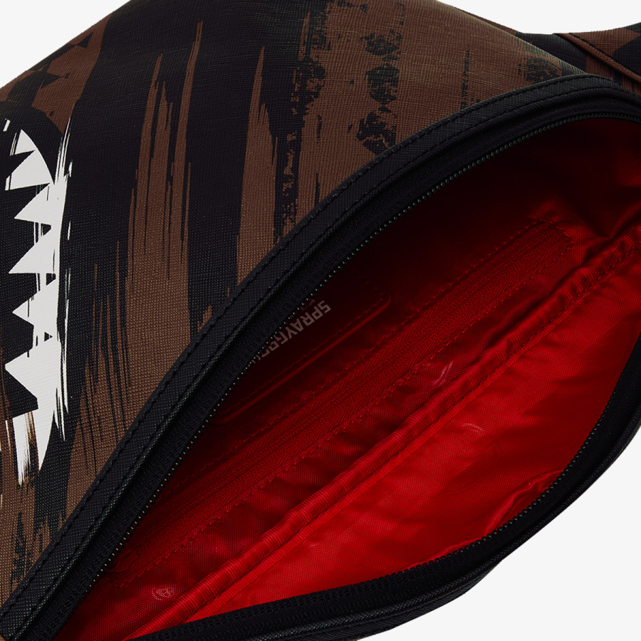 SPRAYGROUND SMEARED GRUNGE SAVVY CROSSBODY 