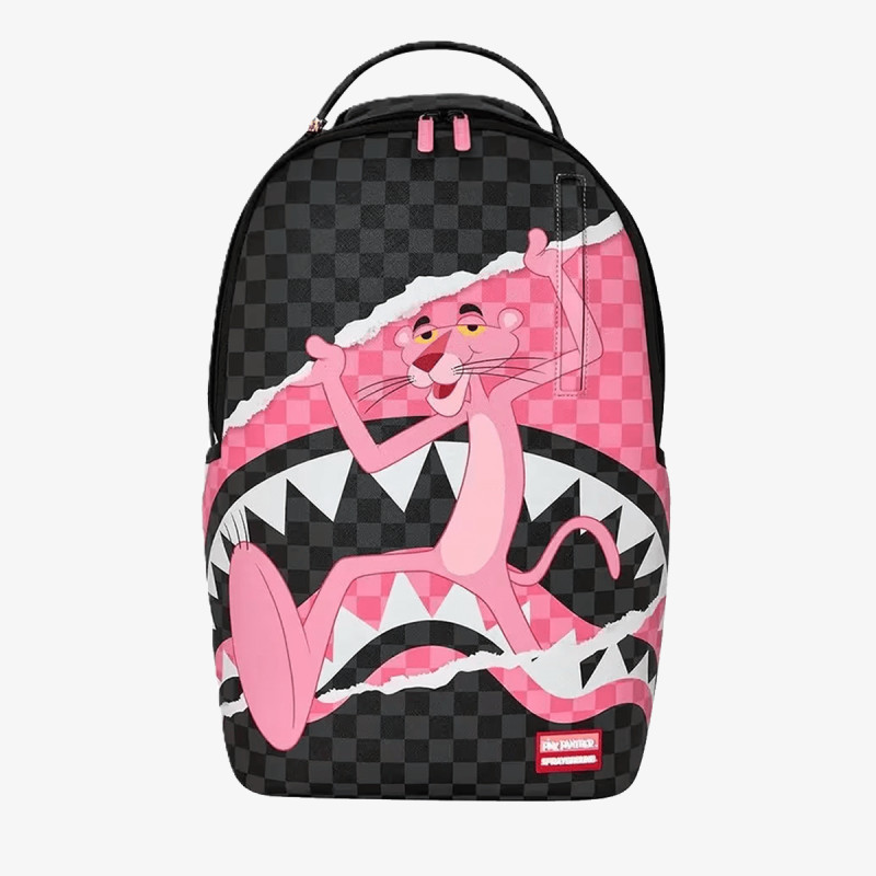 SPRAYGROUND PINK PANTHER ON THE RUN BACKPACK 