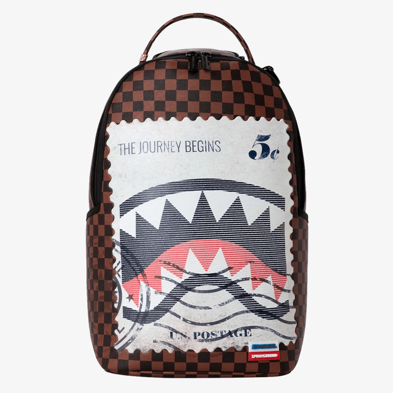 SPRAYGROUND USPS SHARK STAMP BACKPACK 