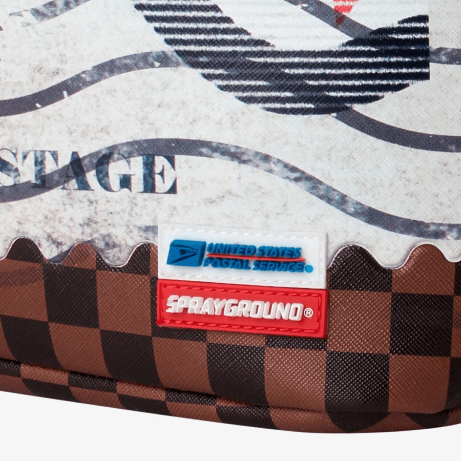 SPRAYGROUND USPS SHARK STAMP BACKPACK 