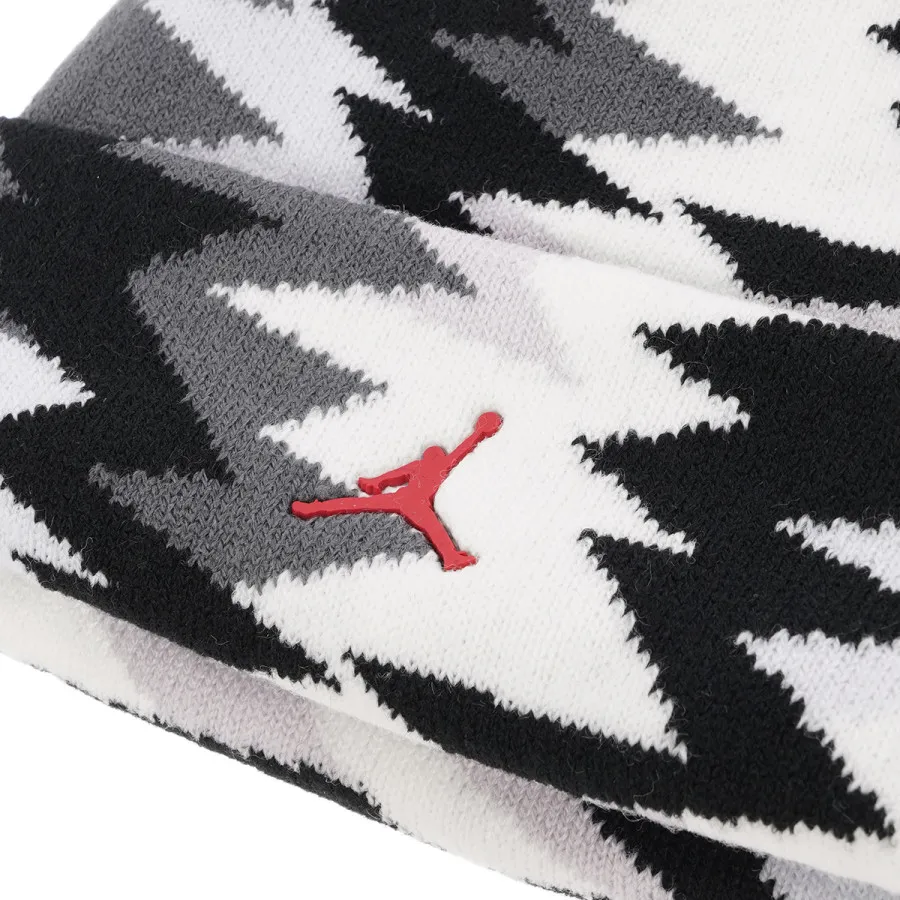 HADDAD JAN AOP ESSENTIAL BEANIE 