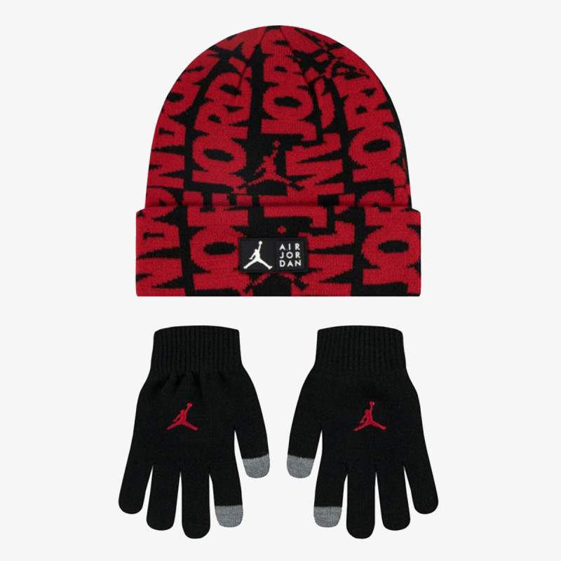 Jordan JAN AJ AOP BEANIE SET 