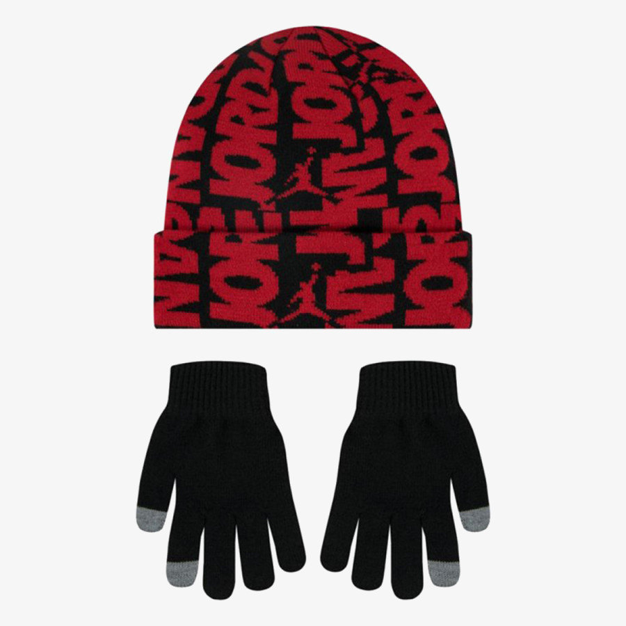 Jordan JAN AJ AOP BEANIE SET 