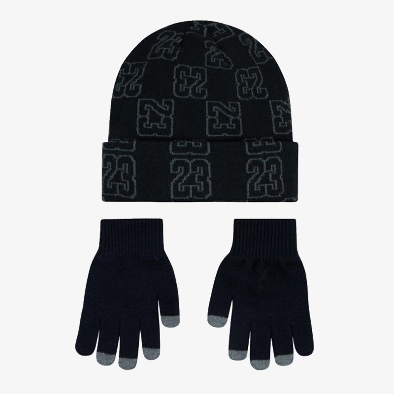 Jordan JAN MONOGRAM BEANIE SET 