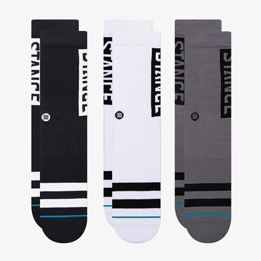Stance A556C20OG3-BLW STANCE OG 3 PACK BLACKWHI 