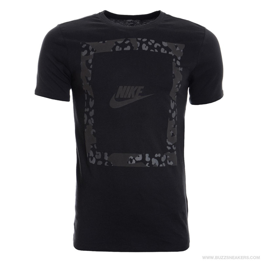 Nike M NSW SS TEE FRAME LEOPARD 