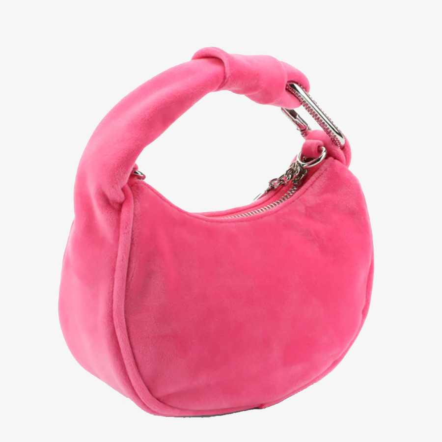Juicy Couture Blossom Micro Hobo Polyester Super Pink 