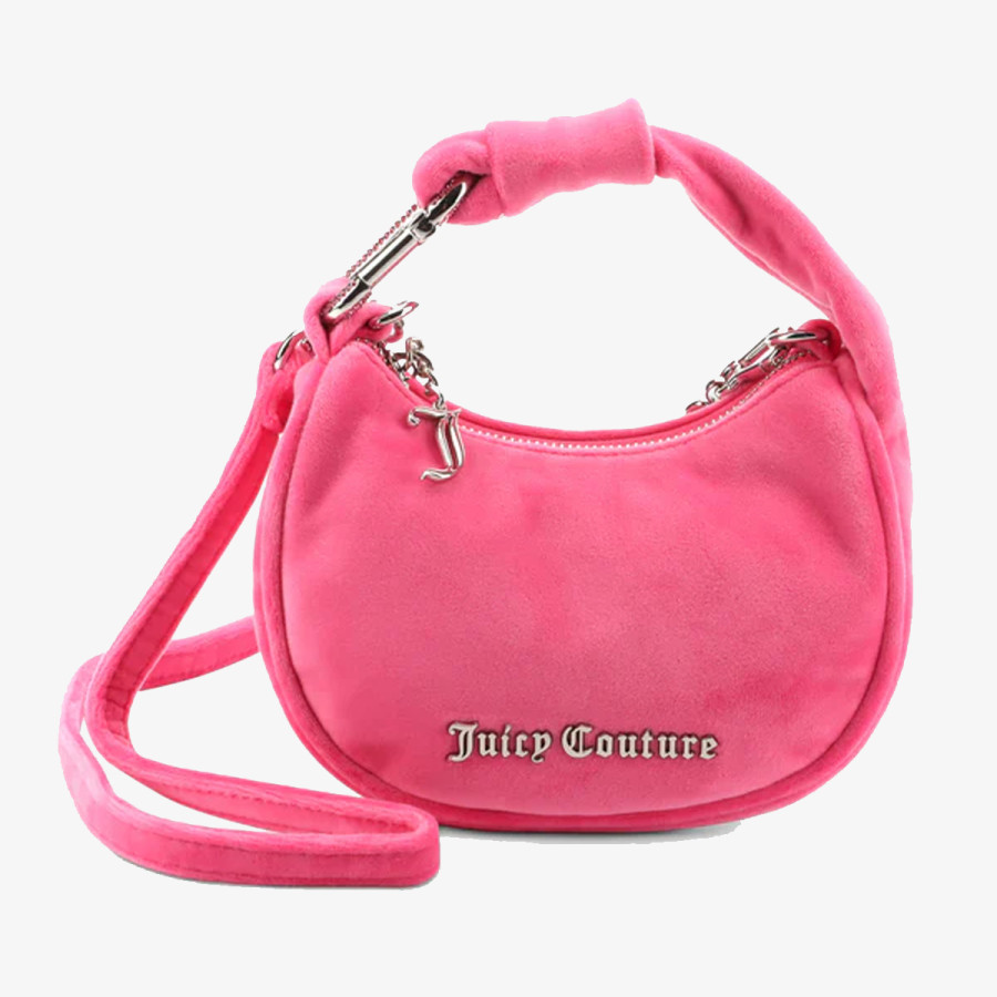 Juicy Couture Blossom Micro Hobo Polyester Super Pink 