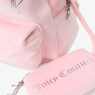 Juicy Couture Kimberly Backpack Polyester Juicy Pink 