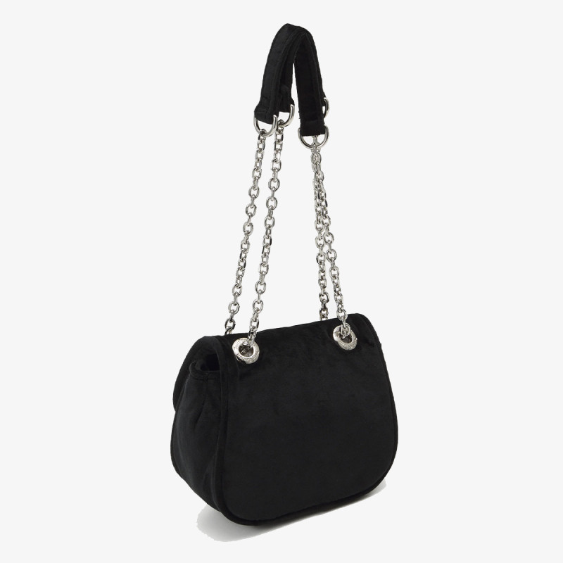 Juicy Couture Kimberly Crossbody w/ Fla Polyester Blac 