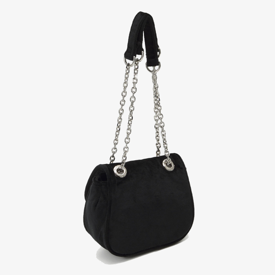 Juicy Couture Kimberly Crossbody w/ Fla Polyester Blac 