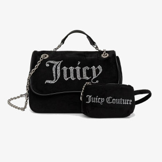 Juicy Couture KIMBERLY CROSSBODY POLYESTER/PU Black 