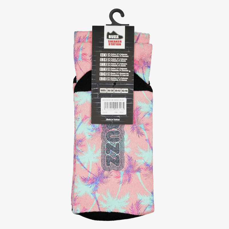 Buzz BUZZ SOCKS PALMS 