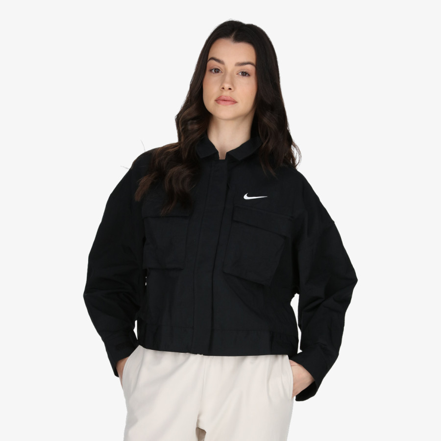 Nike W NSW ESSNTL WVN JKT FIELD 