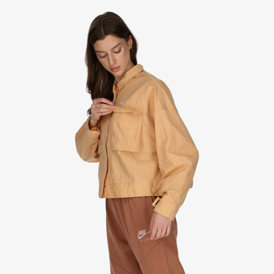 Nike W NSW ESSNTL WVN JKT FIELD 