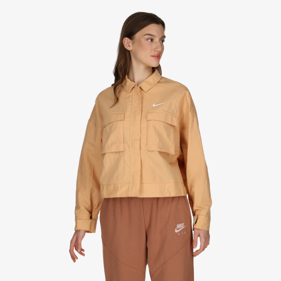 Nike W NSW ESSNTL WVN JKT FIELD 