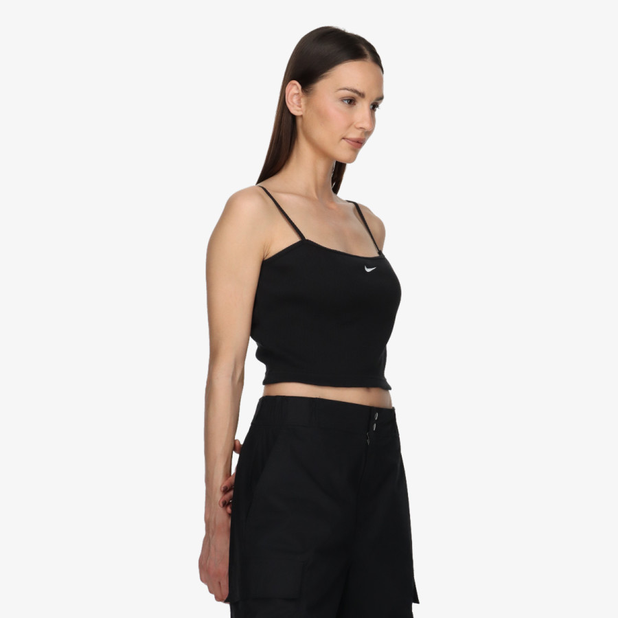 Nike W NSW ESSNTL RIB CROP TOP 