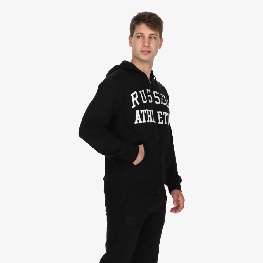 RUSSELL ATHLETIC ICONIC ZIP THROUGH HOODY SWEAT 