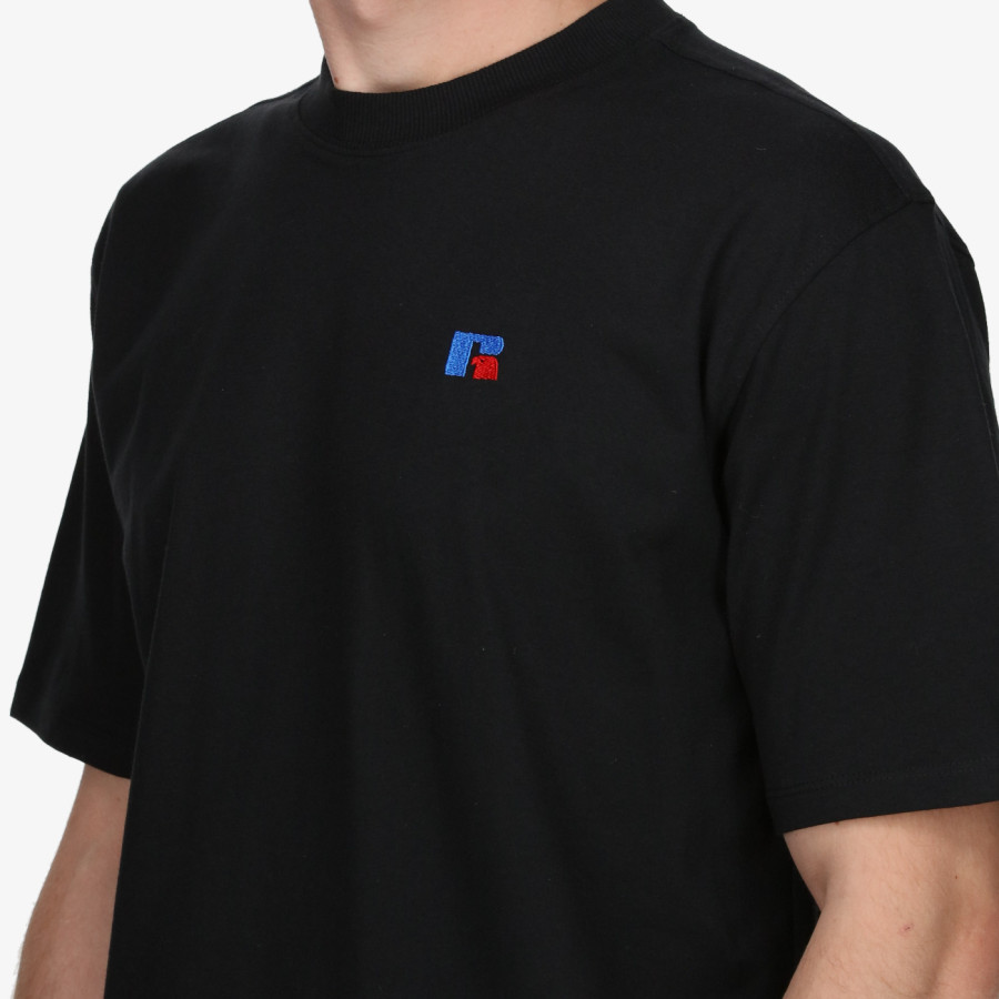 RUSSELL ATHLETIC BASELINER-S/S  CREWNECK TEE SHIRT 