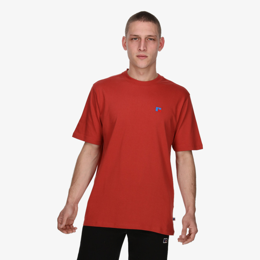 RUSSELL ATHLETIC BASELINER-S/S  CREWNECK TEE SHIRT 