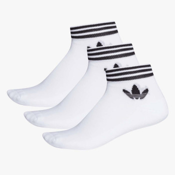 adidas Ponožky Trefoil Ankle – 3 páry 