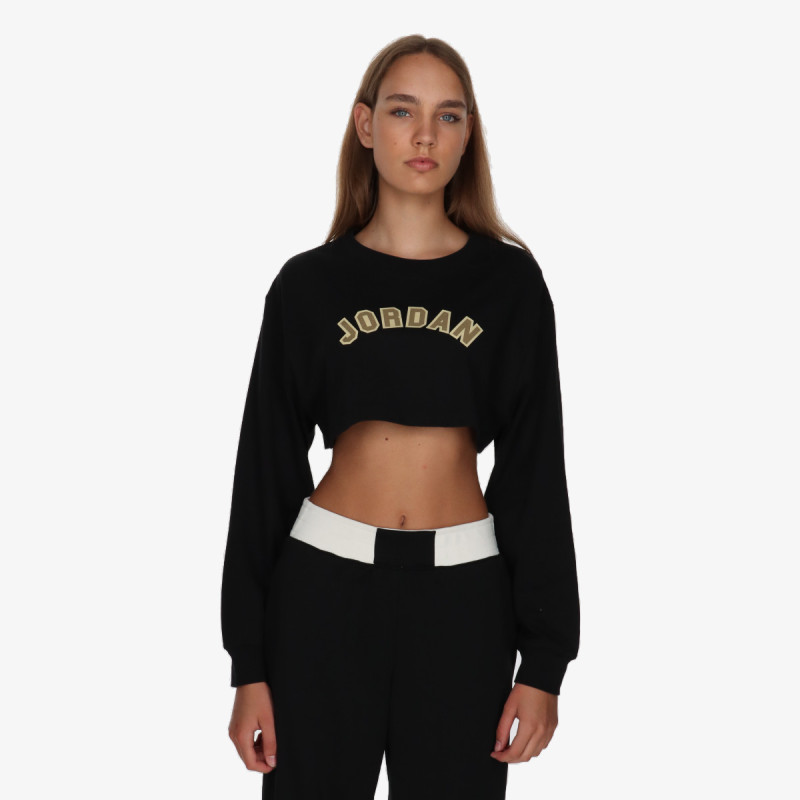 Nike W J SPR CRP LS GFX TEE 