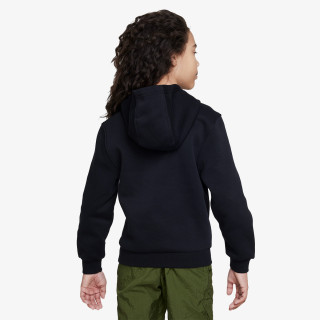 Nike K CLUB FLC HBR HOODIE SSNL GRX 